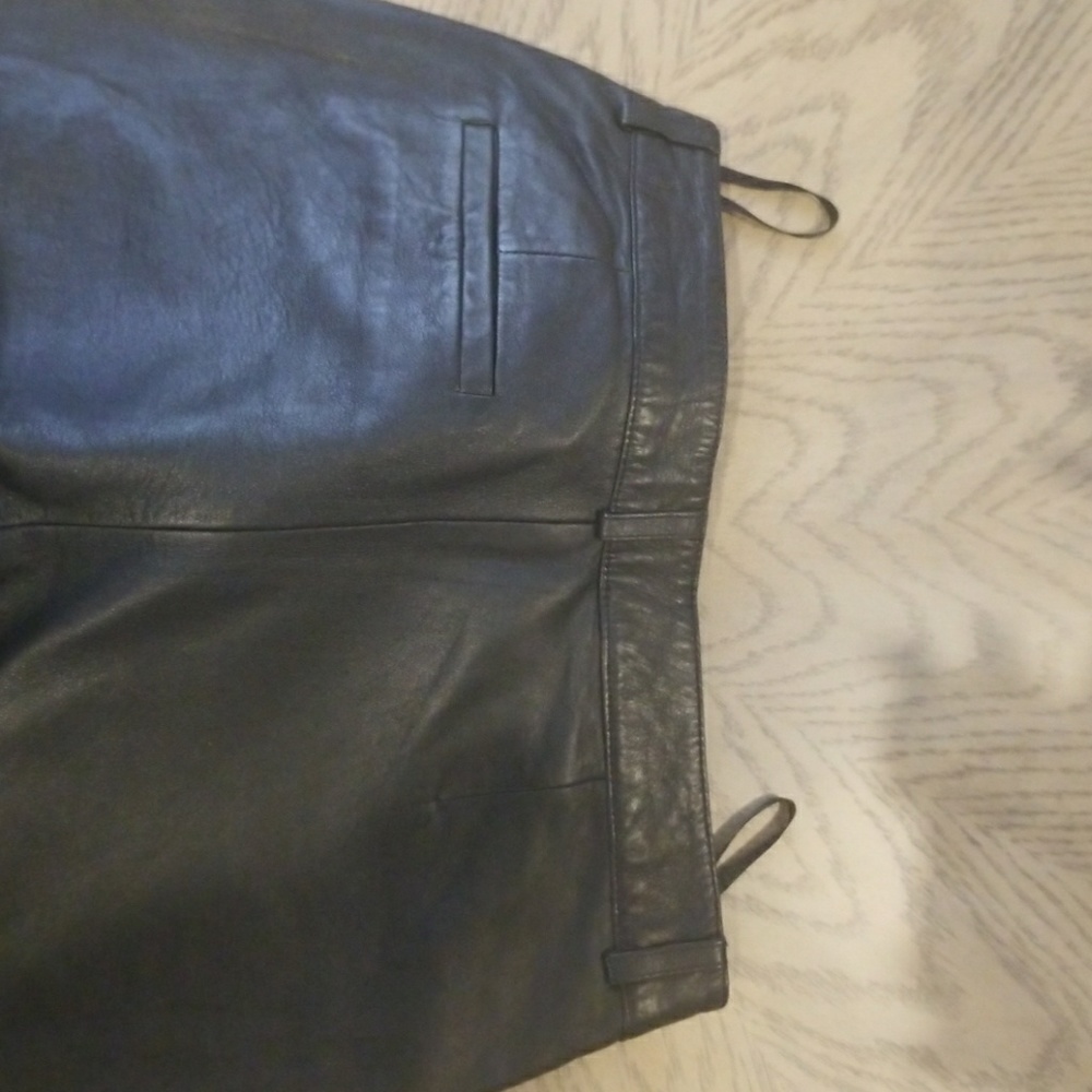 INC genuine leather pants brand new for women